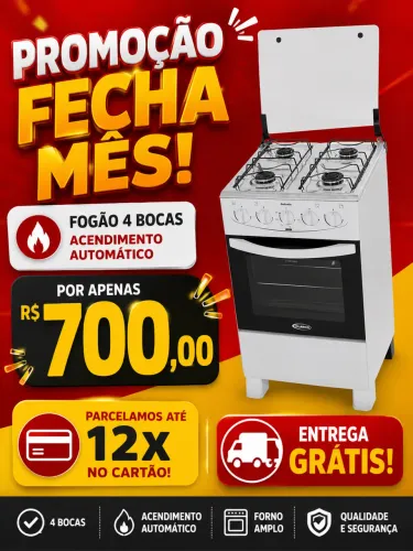 Fogão 4 bocas