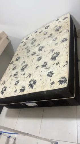 Cama de casal conjugado ortobom