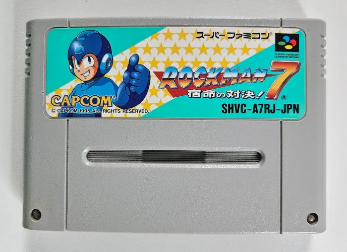 Rockman 7 Nintendo Super famicom snes original japones