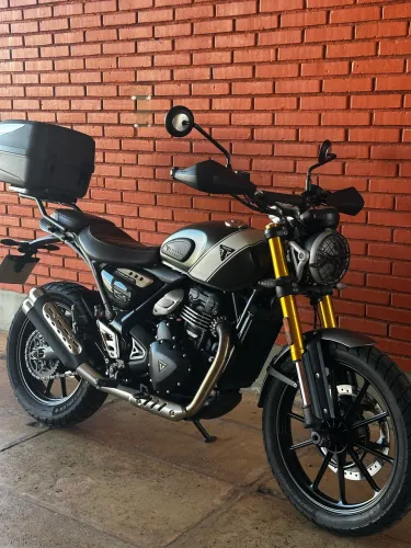 Zerada único dono Scrambler 400x verde fosca