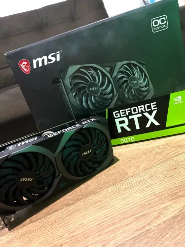 RTX 3070 MSI (muito nova)
