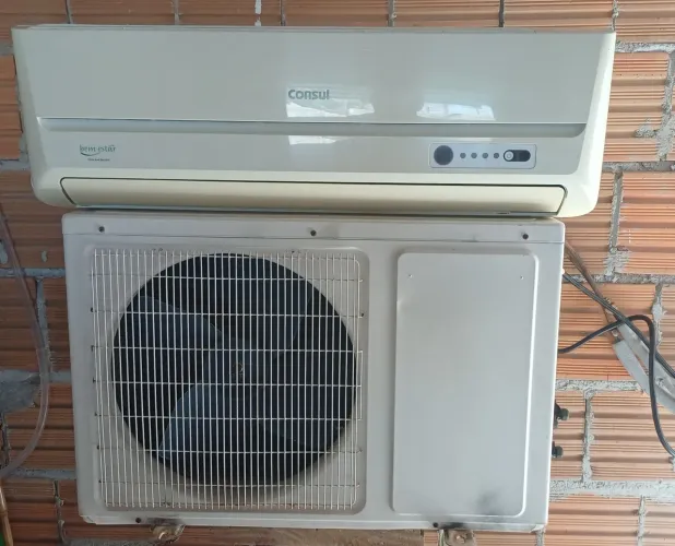 Ar condicionado "parcelo no cartão"