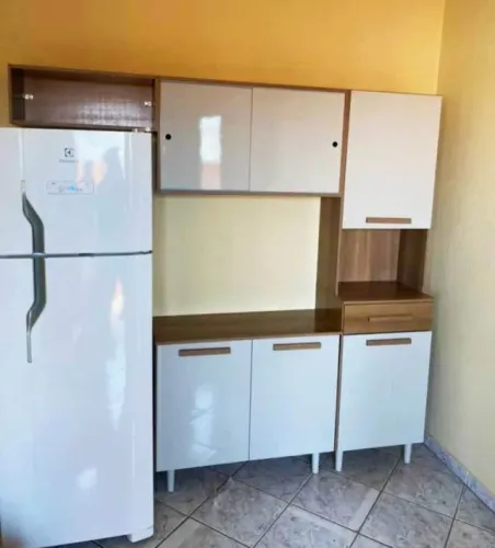 Armário de Cozinha Isa 4 Portas com Balcão (Novo) Entrega Grátis!