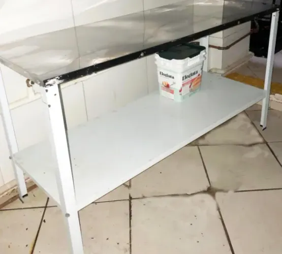 MESA INOX COMERCIAL
