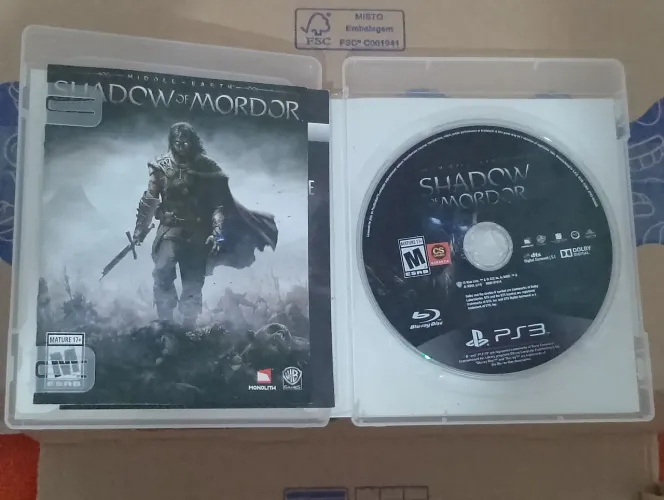 SHADOW OF MORDOR PS3 