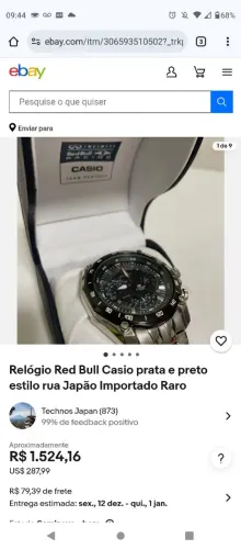 Red bul Casio