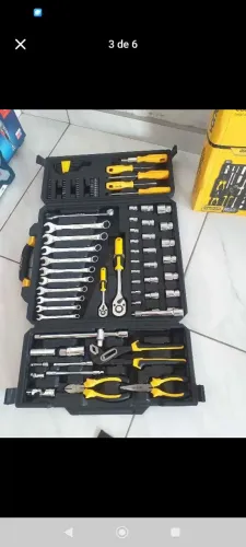 KIT FERRAMENTAS 110 PEÇAS VENDER 