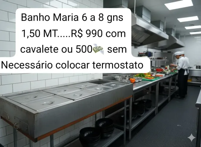 Banho Maria 8 gns - leia descrição - Blumenau SC