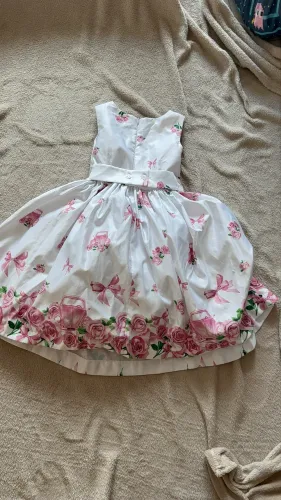 Vestido alô bebê um ano daminha