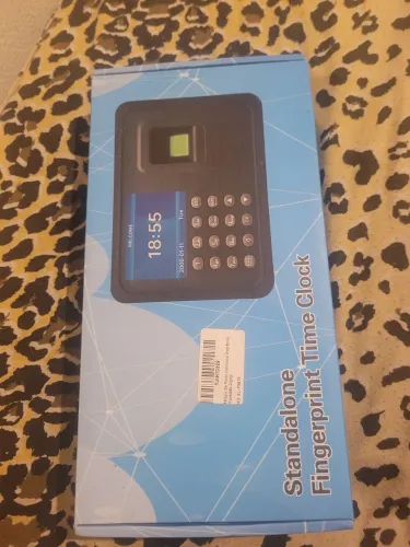 Relógio de Ponto Biométrico Digital - Novo na Caixa (Sem Mensalidade)