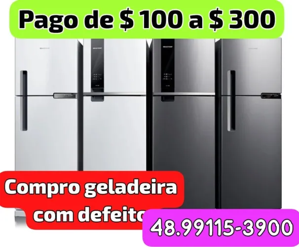 Geladeira com defeito c.0.m.p.r 0