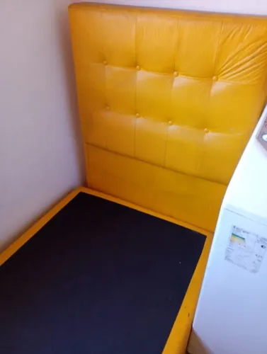 Cama box solteiro planejada móvel bom preciso desocupar lugar sem avarias