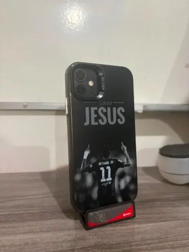 Capinha iPhone 11 Preta personalizada do Neymar Jr