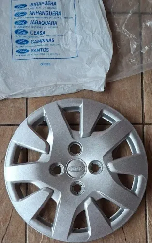 CALOTA ARO 14" FORD KA 2015 2016 2017 2017 2018 2019 2020 ORIGINAL NOVA J7BC1130DA