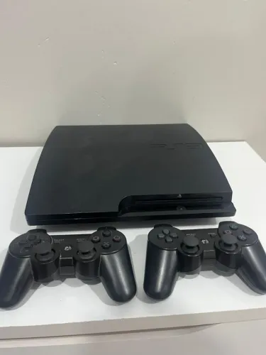 Ps3 Slim Destravado + Controles e Jogos!