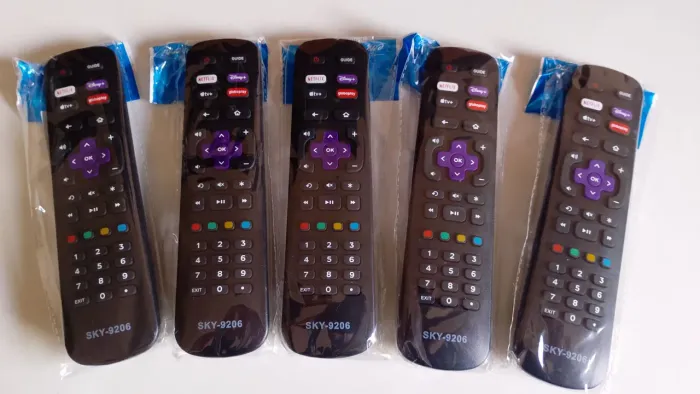 Controle da tv Roku smart