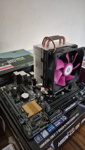 Kit upgrade i7 7700k + placa mãe ASUS + 8gb ram  + SSD 128gb + cooler blizzard T2
