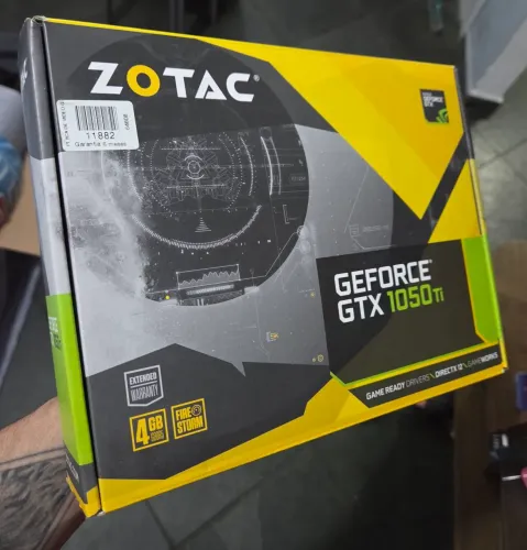 Placa de Vídeo Zotac GTX 1050Ti 4GB DDR5 - NO ESTADO