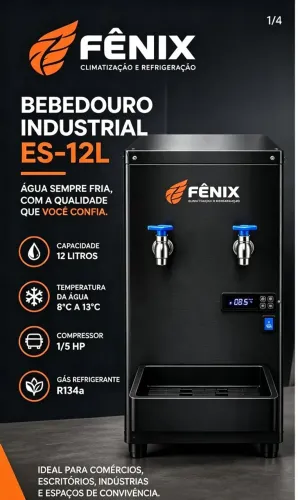 BEBEDOURO INDUSTRIAL 12 LITROS