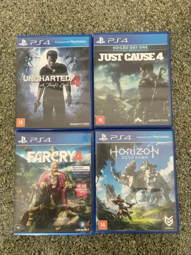 Jogos de ação e aventura para PS4