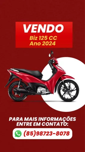 Vendo moto Biz 125