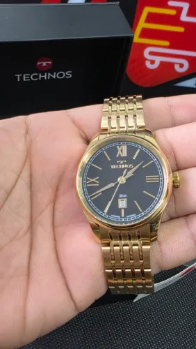 Relógio Technos Masculino Classic Dourado - 2115TZJ/1H