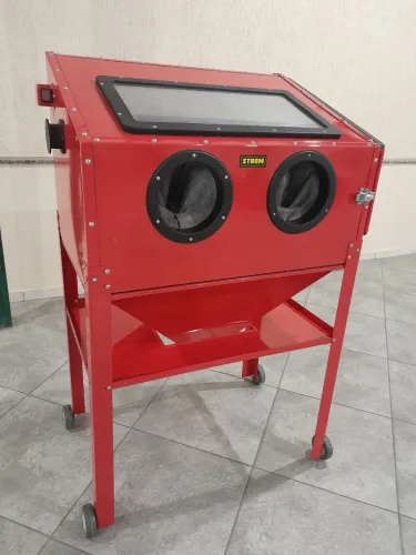 Cabine jato de areia