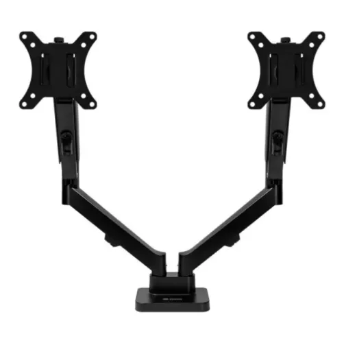 Suporte Articulado Para 2 Monitores 13 a 32 Pistão a Gás Zinnia Nimbo 210 Preto