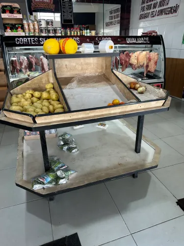 Prateleira de frutaria