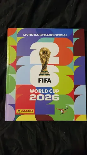 álbum capa dura copa do mundo 2026 completo