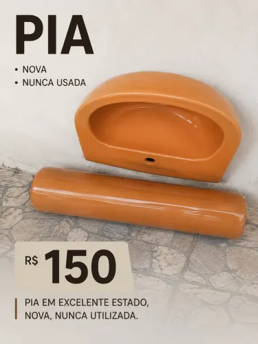 PIA DE BANHEIRO