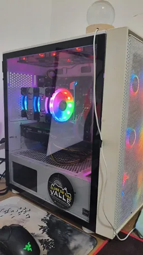 PC gamer, Ryzen 5 5600x, 2x8gb 3000mhz, Rx5500xt 8gb, SSD 512gb, HD 1tb, fonte 600w 80plus