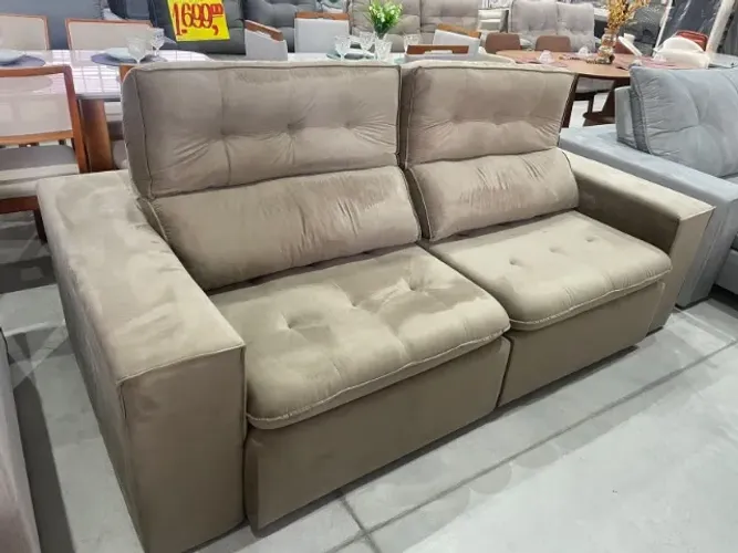 SOFÁ RETRÁTIL SUPER CONFORTÁVEL (ENTREGA)