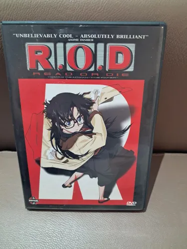 Dvd importado R. O. D - red or die anime