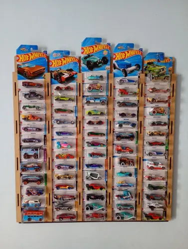 Lote de 52 carrinhos miniaturas hotwells