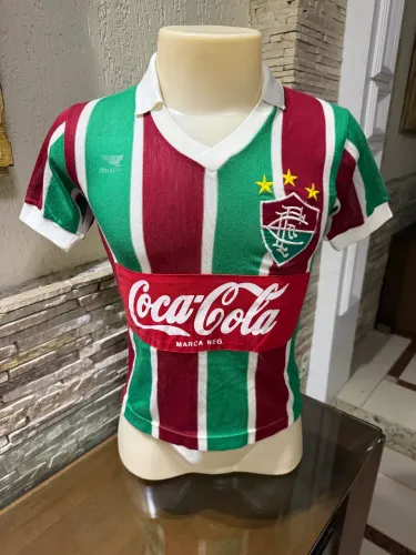 Camisa Fluminense Anos 80 Original Penalty Coca-Cola raridade