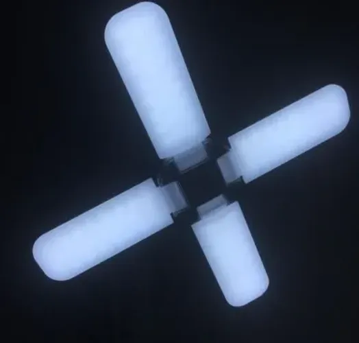 LÂMPADA LED 48W 6500K 4 PÉTALAS