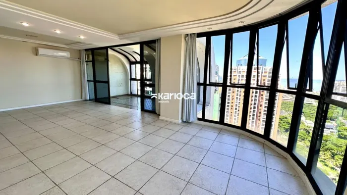 Cobertura Duplex para locação na Barra da Tijuca, Condomínio Mediterraneo