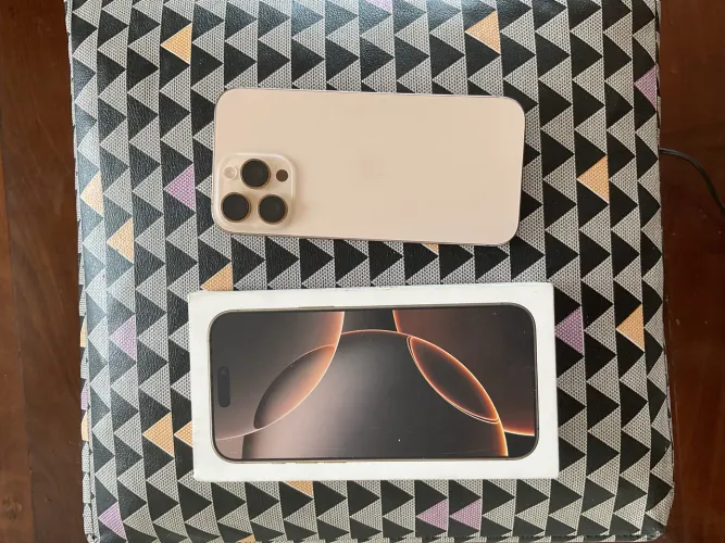 iPhone 16 pro max 256gb - Garantia Julho 2026