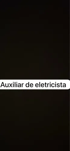 Auxiliar de eletricista