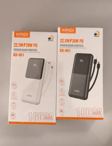 Bateria e carregador Portátil Kaidi 10.000mAh