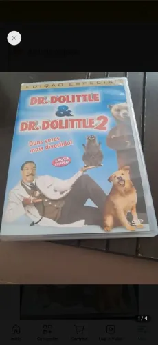 Dvd duplo dr dolittle
