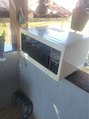 Microondas com defeito