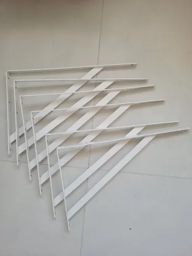 Mão francesa 40cm - 6 unidades - Suporte para prateleira 40cm