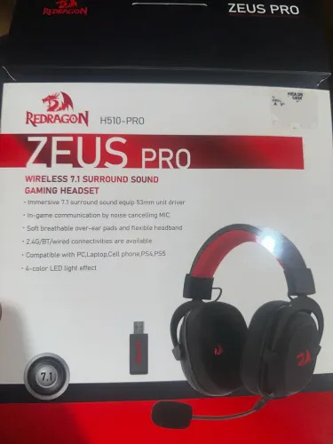 Fones de ouvidos headset redragon
