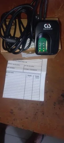 Leitor biométrico Fs 80 H novo