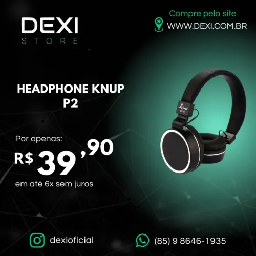 HEADPHONE KNUP P2