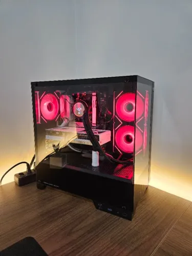 GABINETE GAMER AQUARIO COM 1 FAN RGB