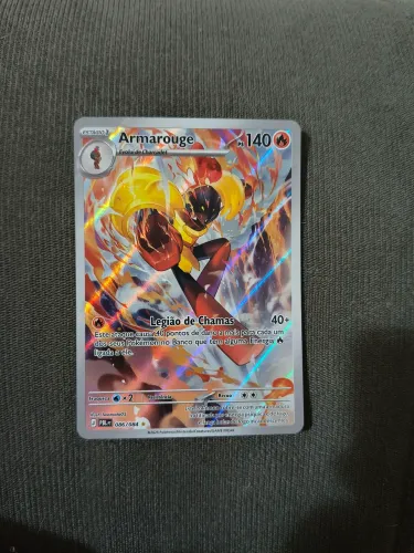 Carta pokemon armarouge full art 