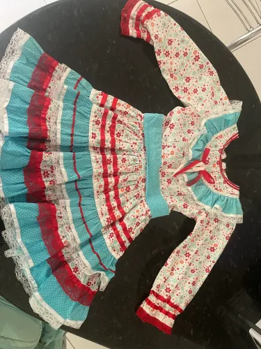 Vestido Festa Junina - 2 a 3 anos